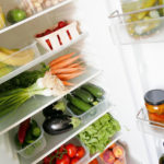 Refrigerator Filled With Vegetables And Fruits